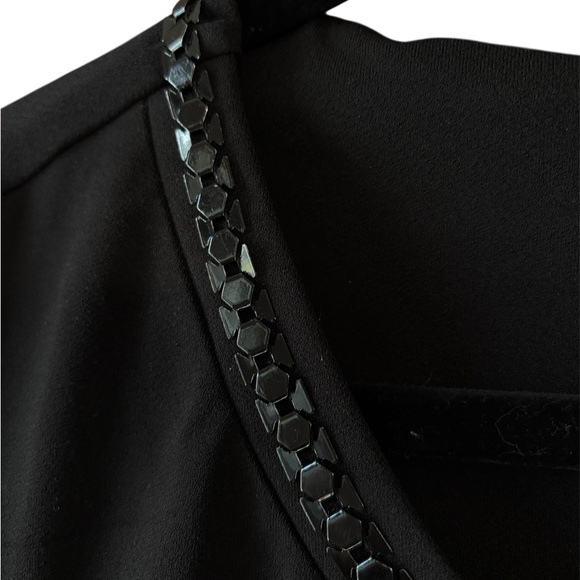 Carmen Marc Valvo Sleeveless Blouse Women's Size 2X Tank Top Black - Picture 4 of 4